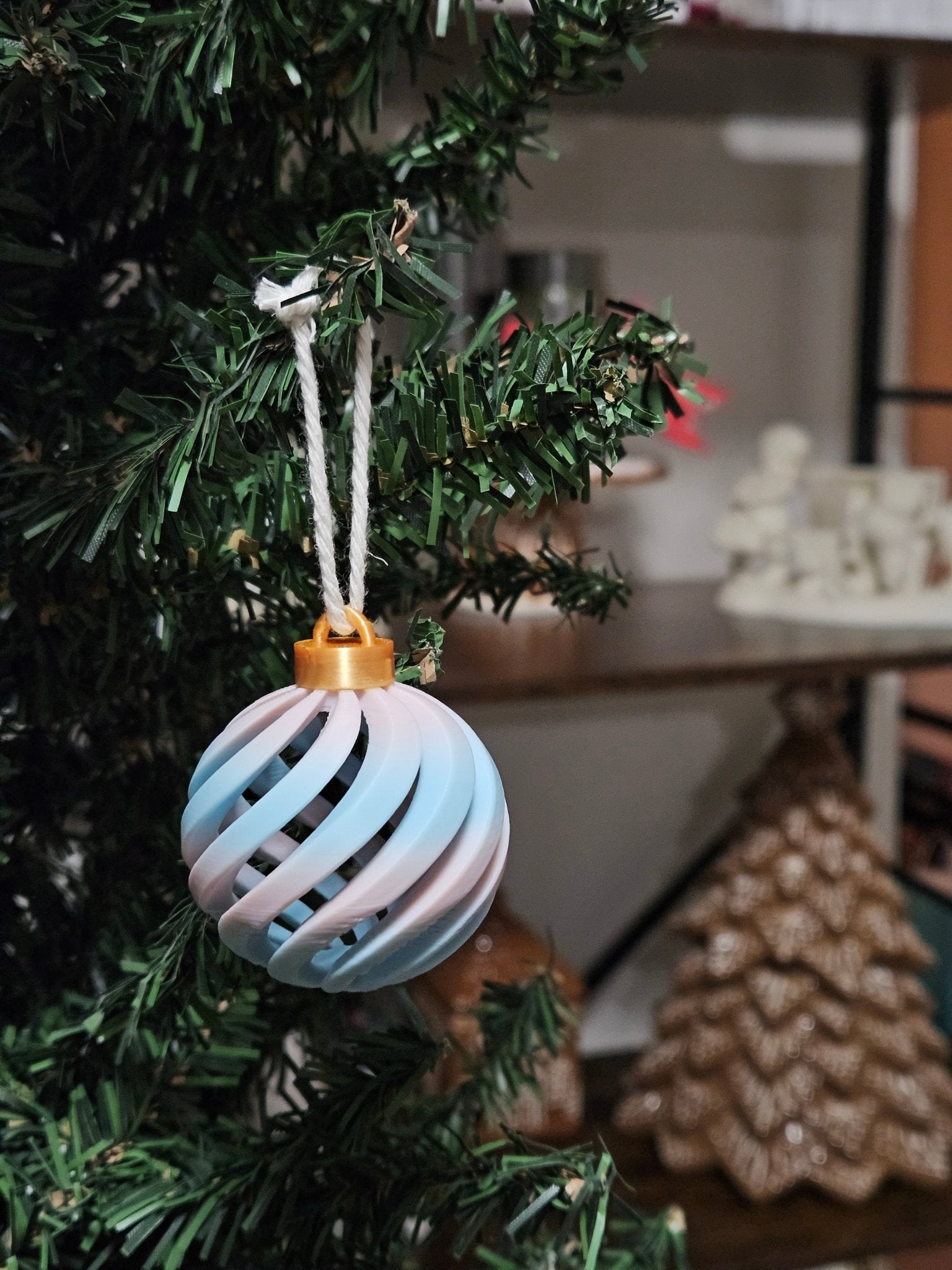 3 Pack Christmas Ornaments 3 Sizes - Rocket Forge 3D