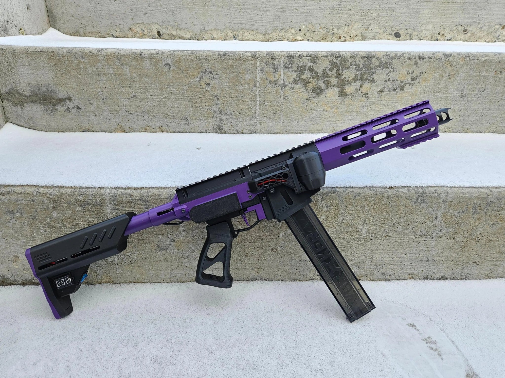 Gryphon - X — High - Speed CQB Foam Dart Blaster | Angled Mag Ready - Rocket Forge 3D