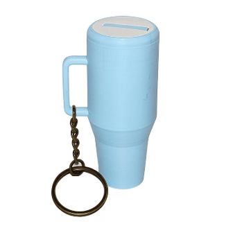 Mini Hydro - Jug Chapstick Holder Keychain — STL File Download — 3D Printable Accessory - Rocket Forge 3D